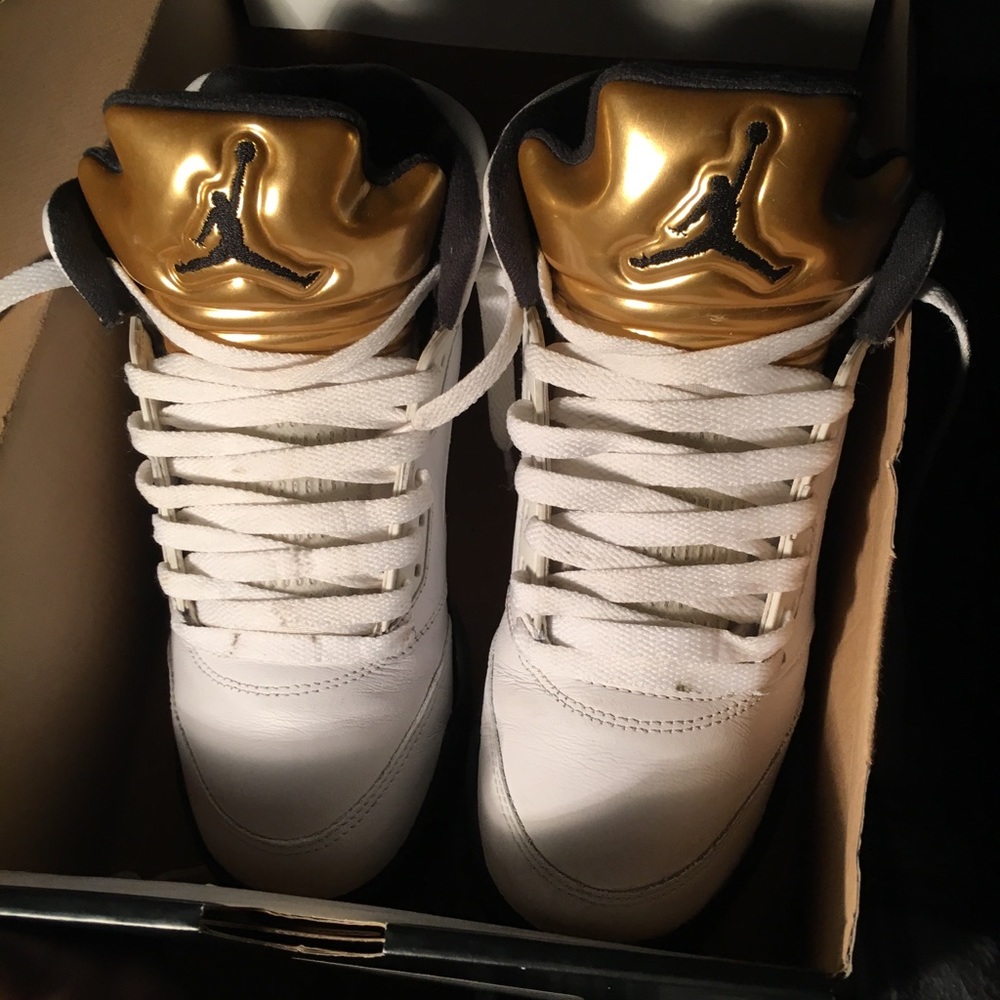 Air Jordan Olympic Gold 5s